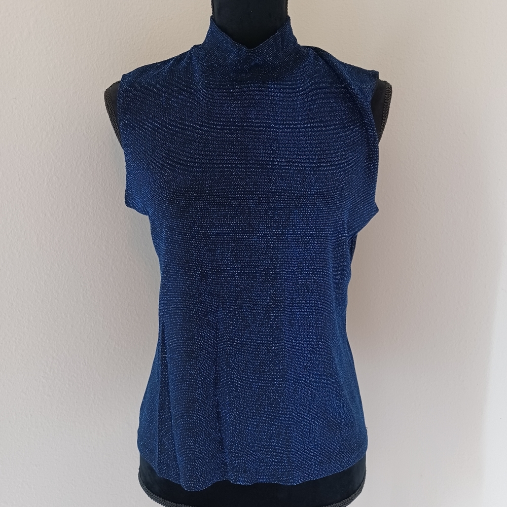 Dress Barn Sleeveless Shimmer Top